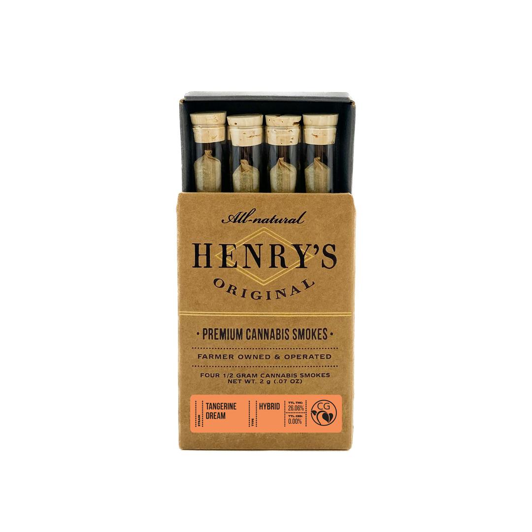 2g Total 4-Pack Pre-Rolls (.5g each) - Tangerine Dream