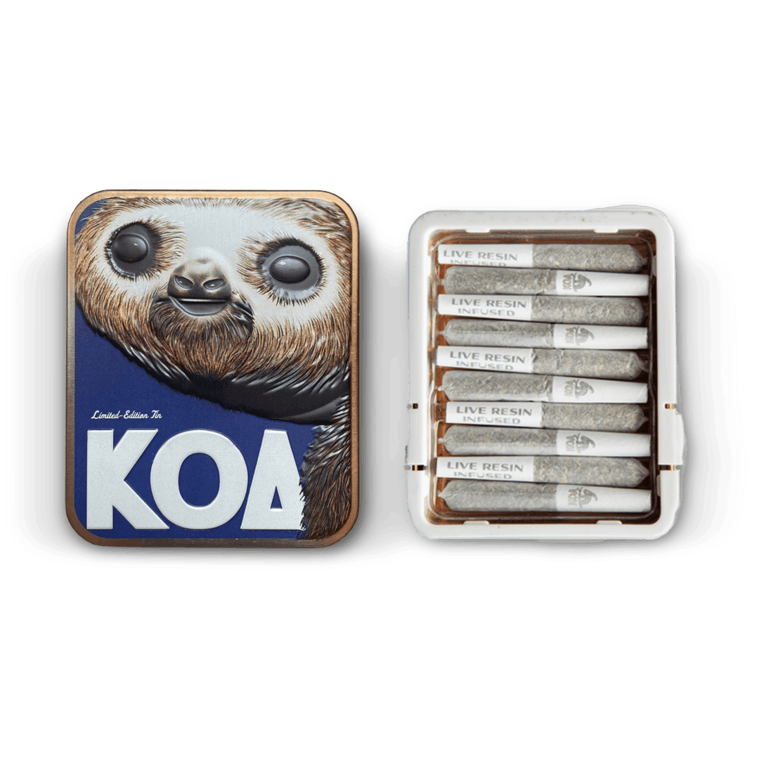 Koa Live-Resin Infused Pre-Rolls 3.5g (10pk) - Banana Jelly x Guava Gas