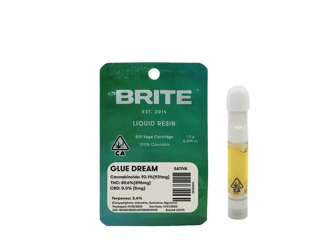 Brite - |CART| Liquid Resin (1.0 g) 510 Cartridge - S - Glue Dream