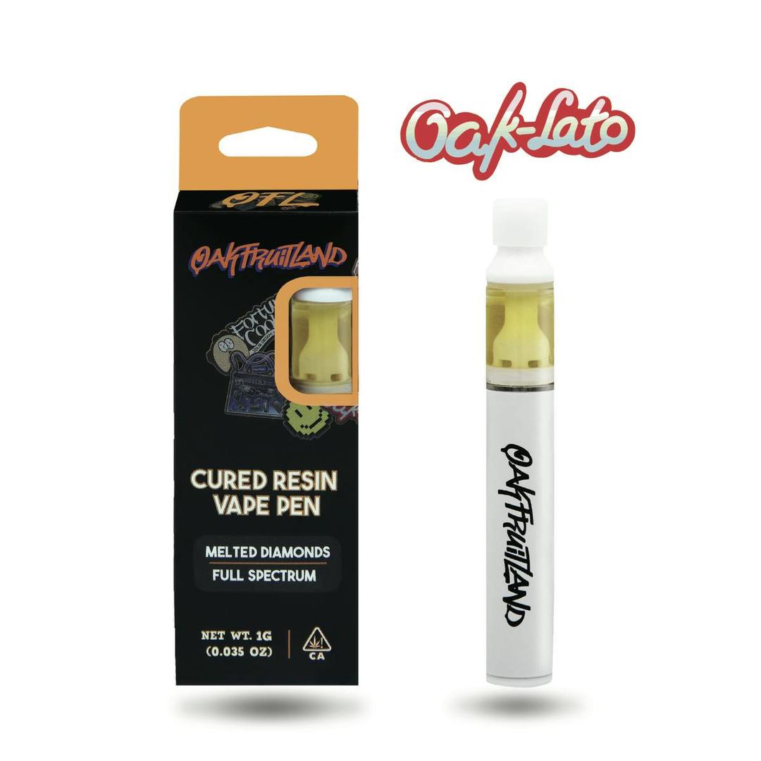 Oak-Lato Disposable Vape 1g - Cured Resin Series
