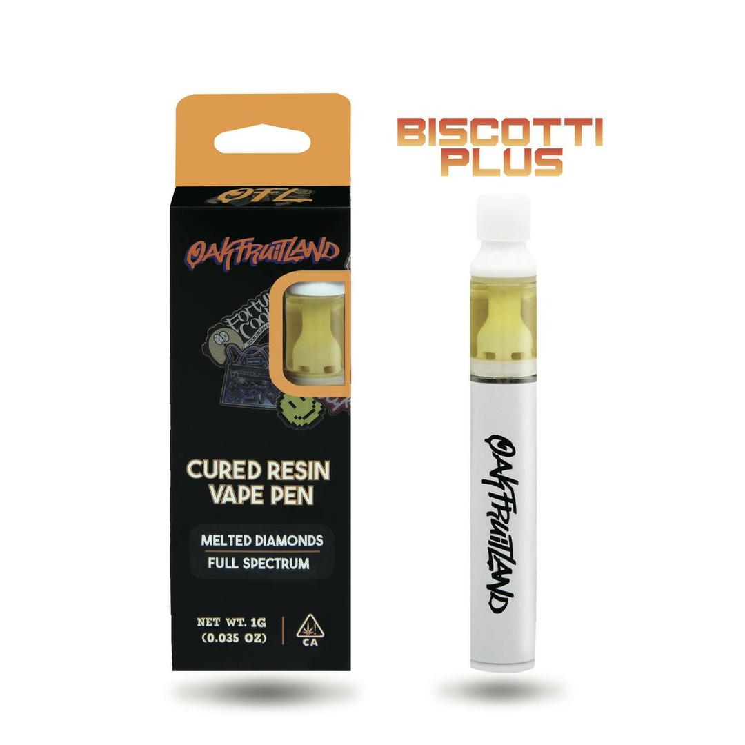 Biscotti Plus Disposable Vape 1g - Cured Resin Series