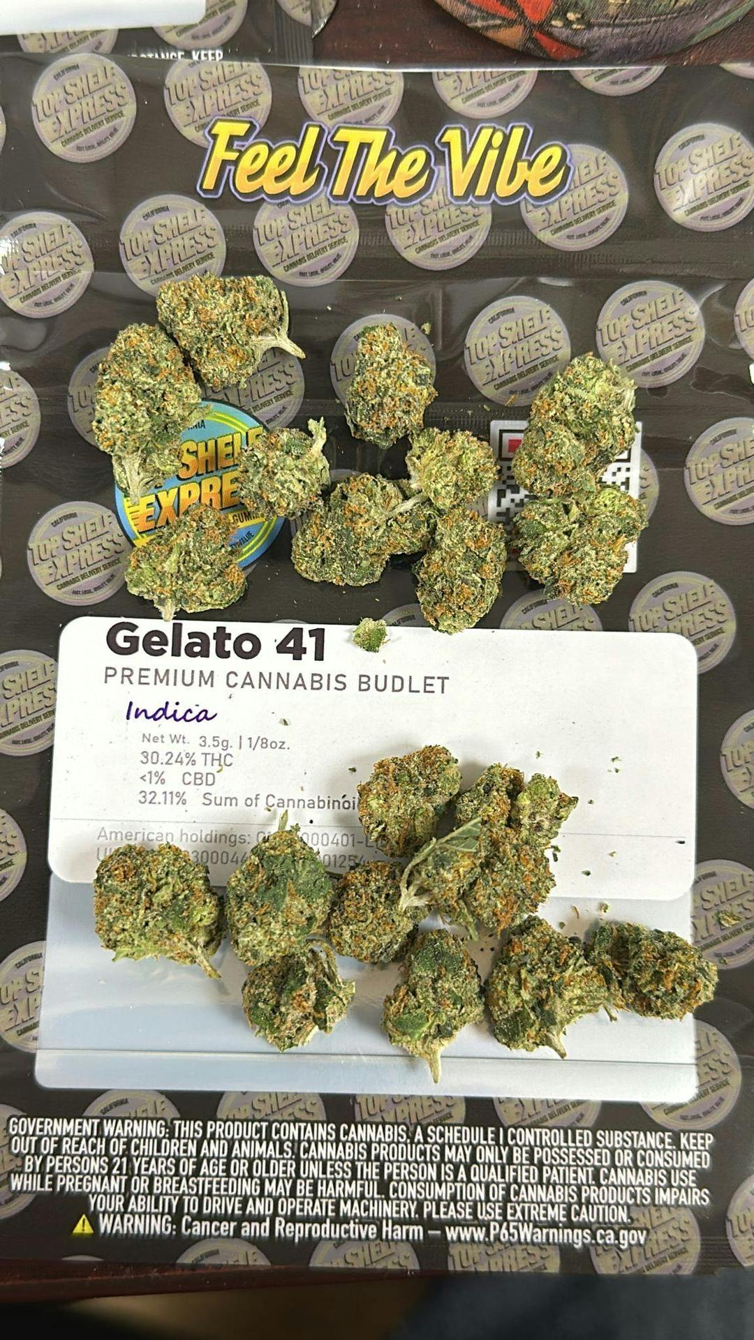 Gelato 41 Budlets ***BLOW OUT SALE $15 AN EIGHTH**