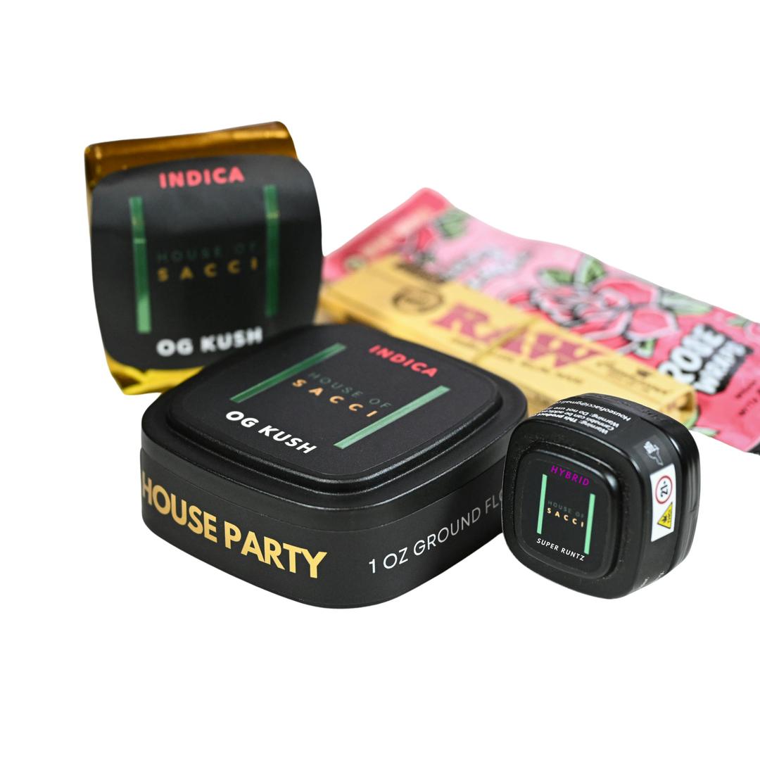 House Party Pack: OG Kush Flower + Super Runtz Kief