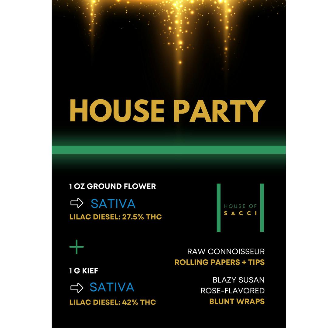 House Party Pack: Lilac Diesel Flower + Lilac Diesel Kief