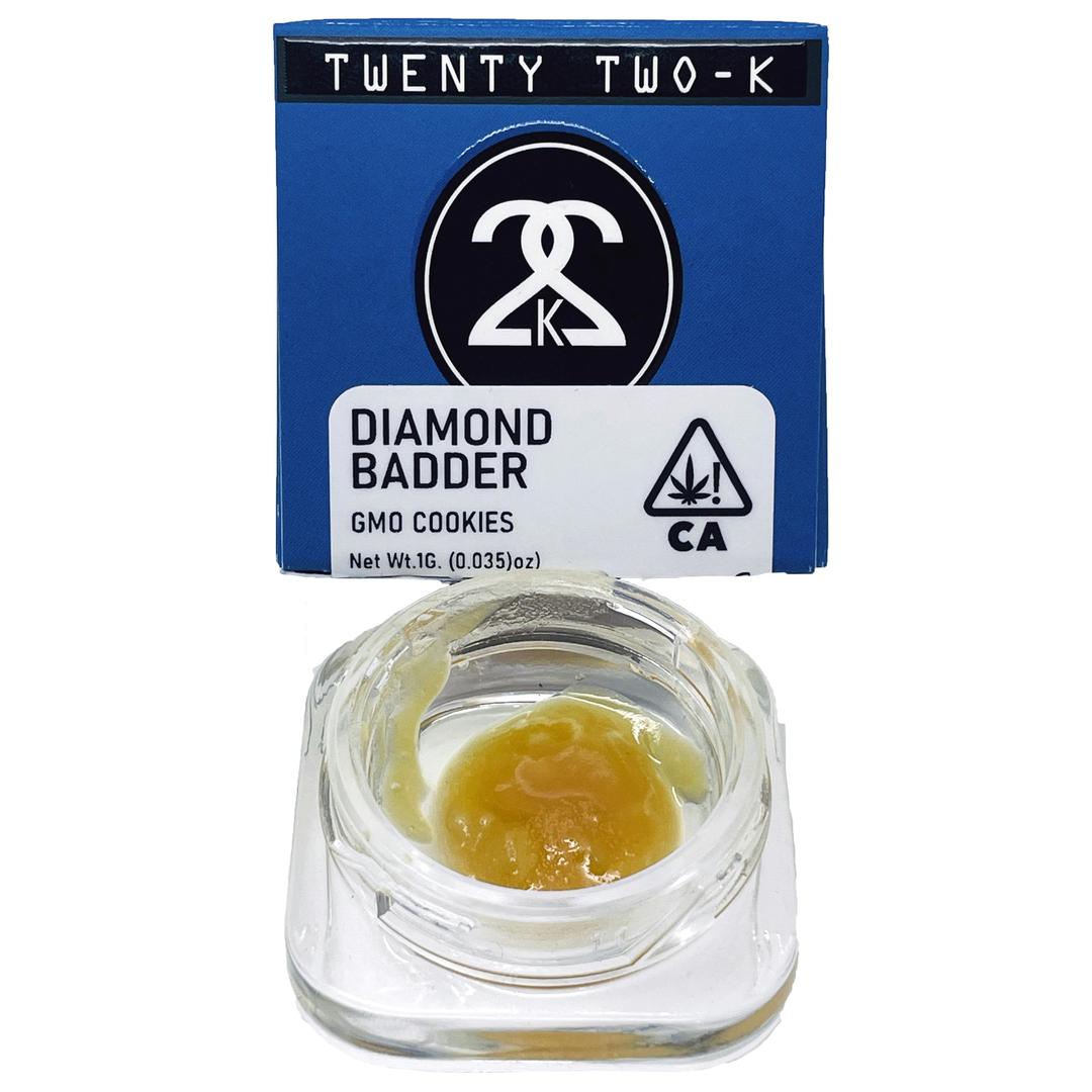 22K - GMO Cookies - 1 Gram Diamond Badder