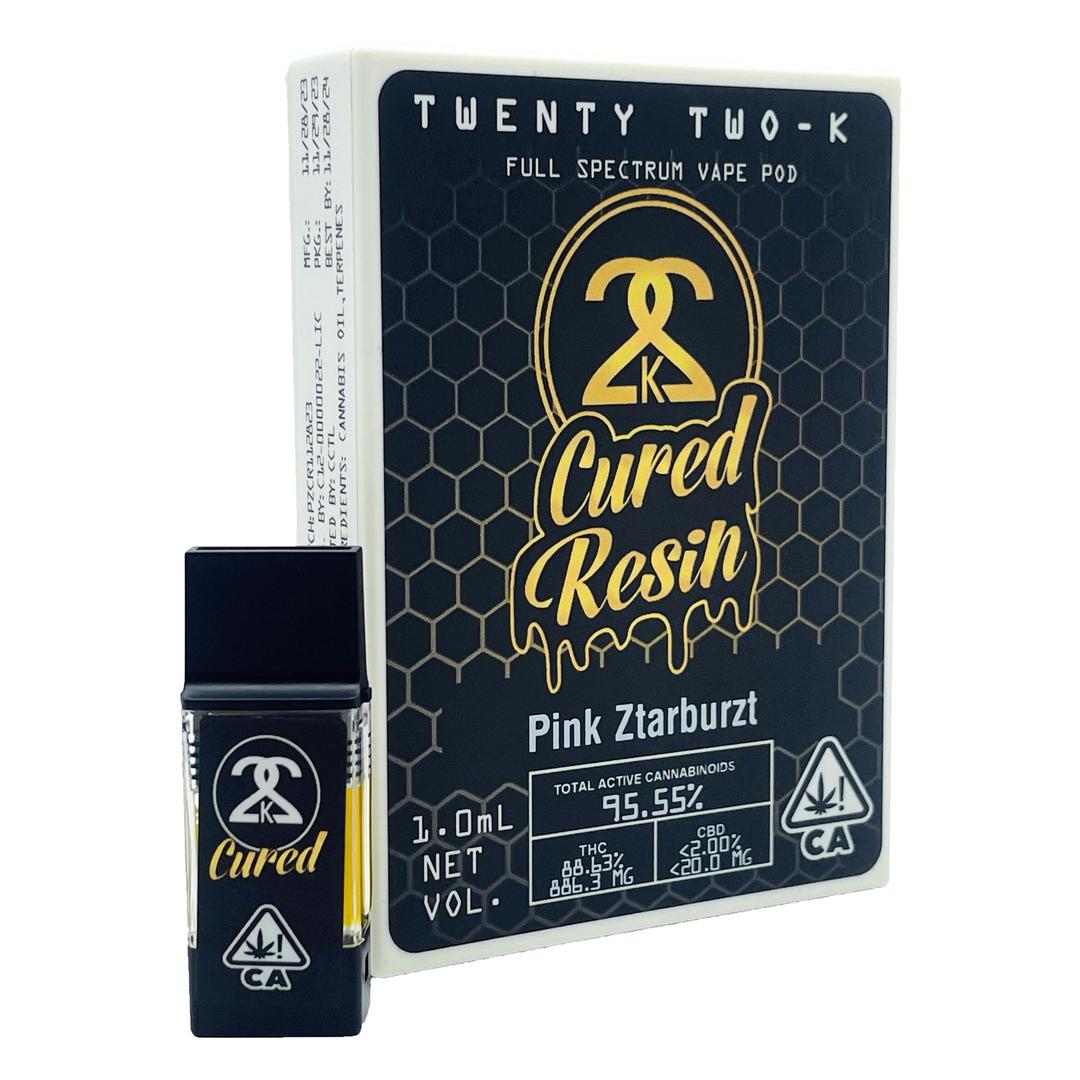 22K - Cured Resin - Pink Ztarburzt - 1.0ml POD