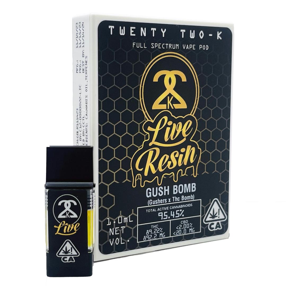 22K - Live Resin - Gush Bomb - 1.0ml POD
