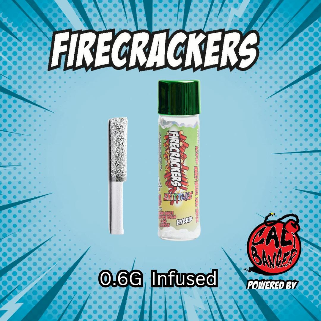 Firecracker by Cali Banger Infused Pre Roll ZKITTLEZ 0.6 Gr