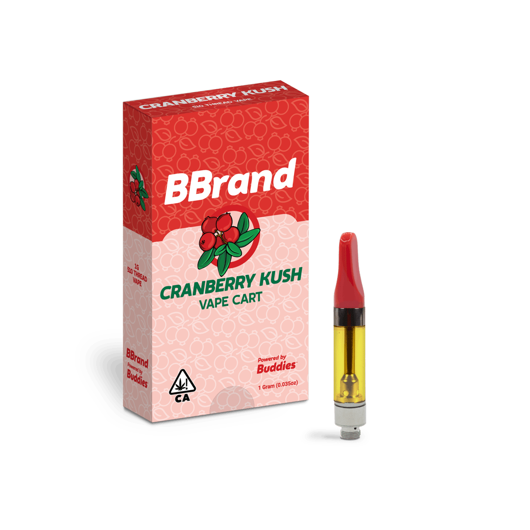 BBrand Cranberry Kush 1g Vape Cart