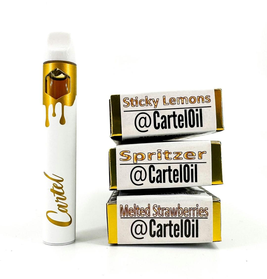 Cartel Oil Co | Disposable | Live Rosin | Strawnana | 1g