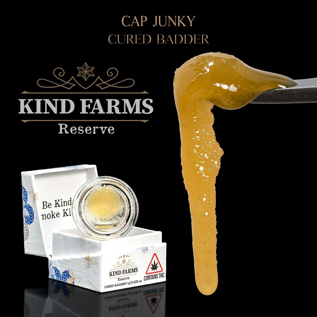 Cap Junky Cured Badder - Kind Farms Reserve