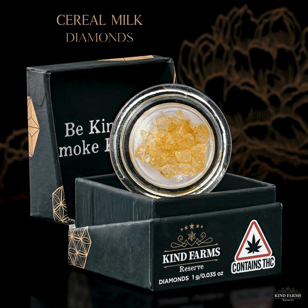 Cereal Milk Live Diamonds and Sauce - Kind Farms Reserve