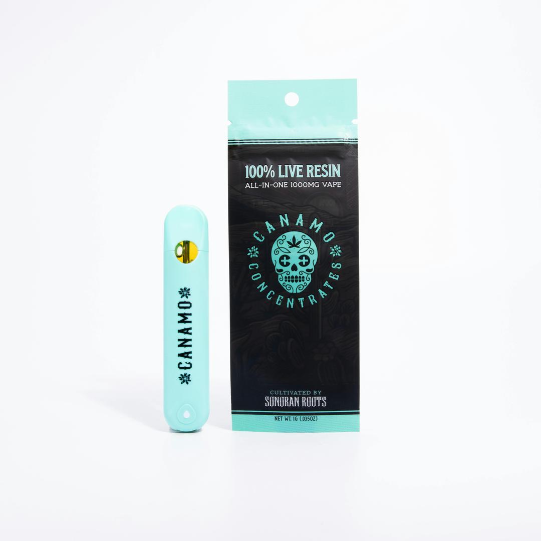 Kush Mints LIVE RESIN VAPE - All-in-One 1g