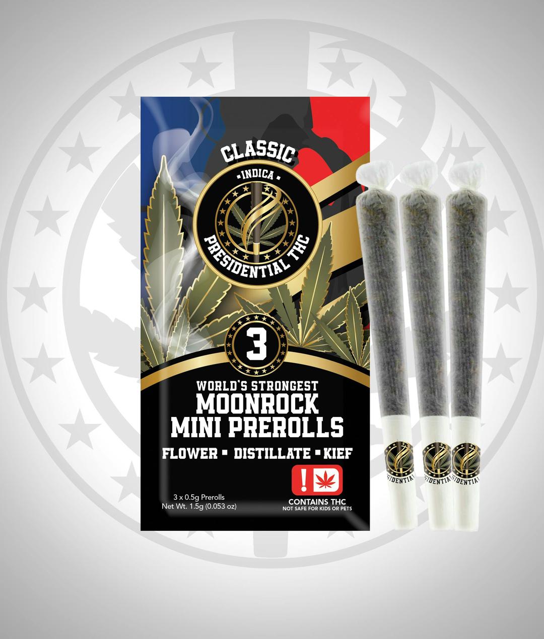 Presidential Pee-Wee Moon Rock Mini Prerolls - Classic (1.5g)