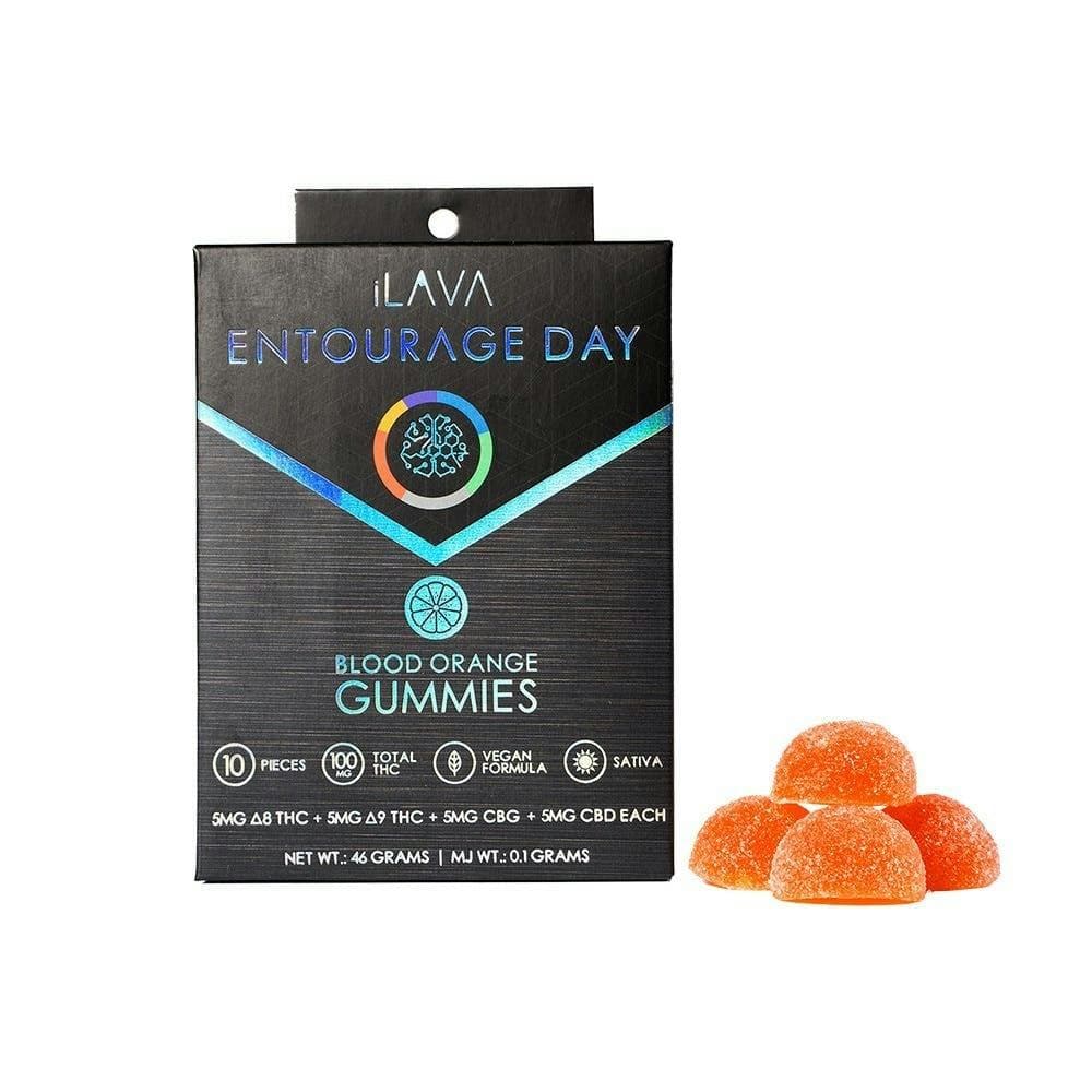 Entourage Day Gummies 100mg - Blood Orange