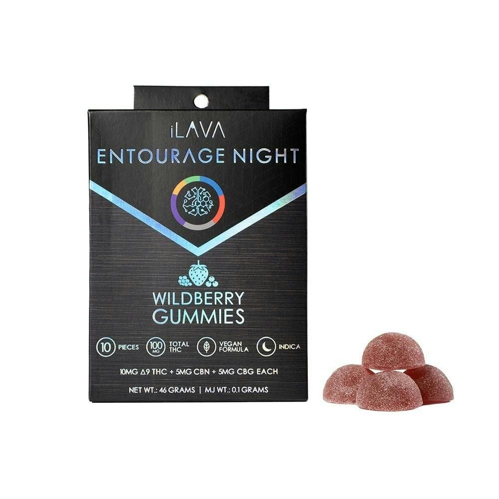 Entourage Night Gummies 100mg - Wildberry