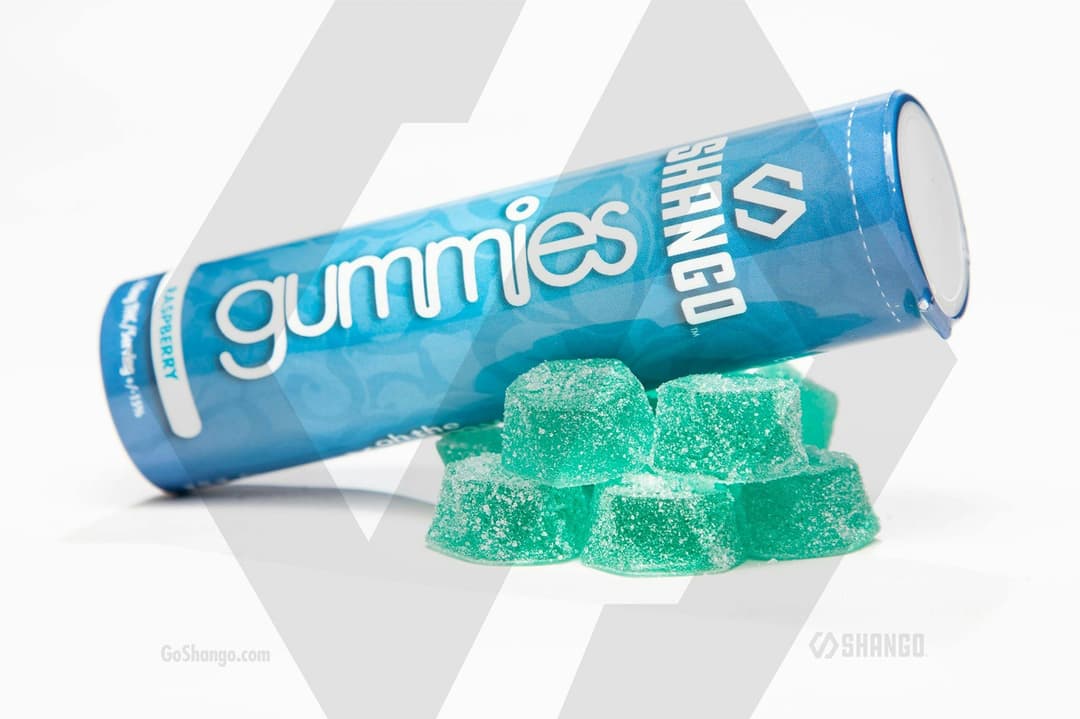 Shango Gummies: Blue Raspberry 100mg 10pk