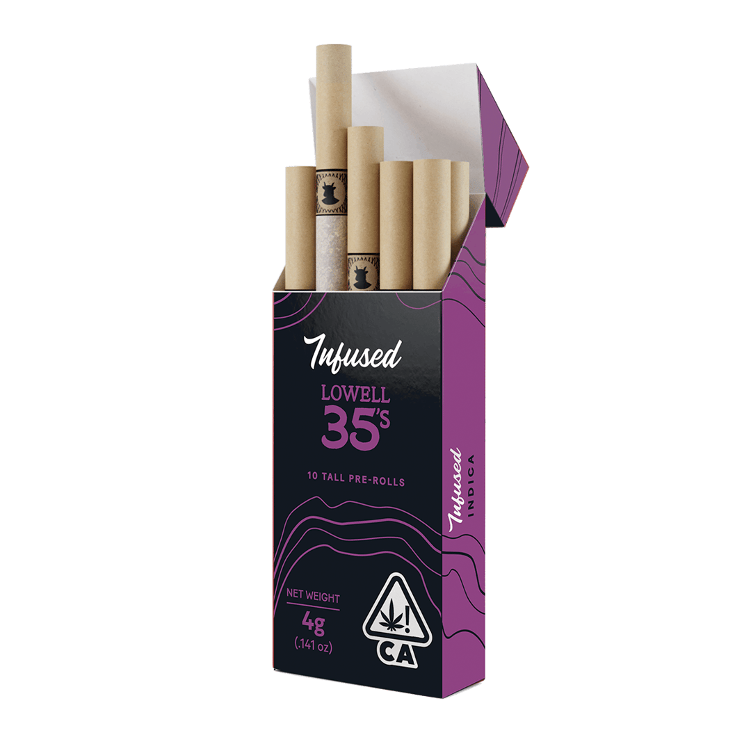 Lowell Infused 35's | 4g Pre-Roll Pack | Stargazer Indica