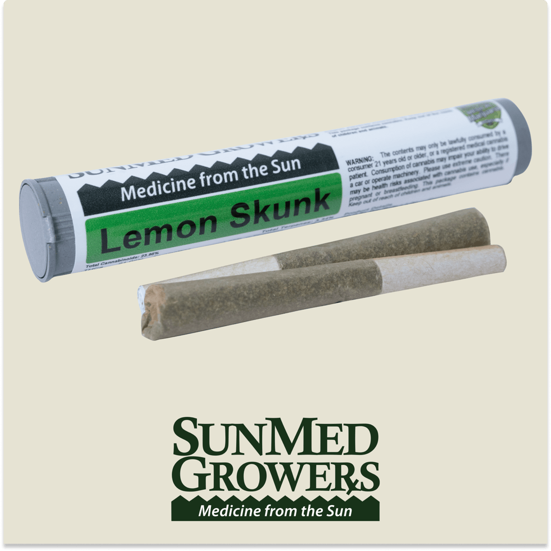 Lemon Skunk Pre Roll 0.5g/2 Pack