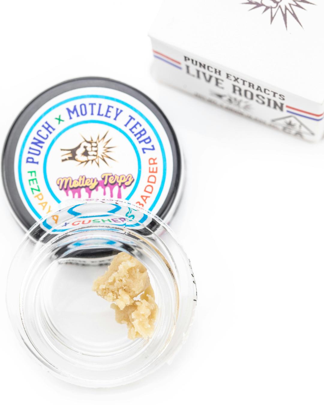 Punch - Live Rosin - Fez-Paya x Gushers - Badder - Tier 4