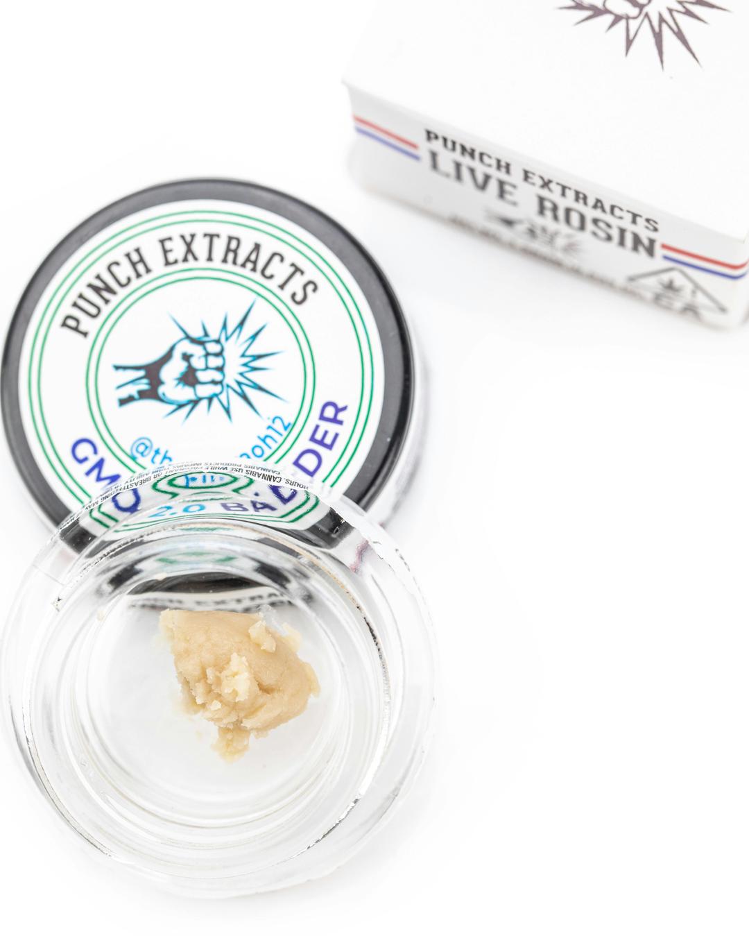 Punch - Live Rosin - GMO 2.0 - Badder - Tier 3