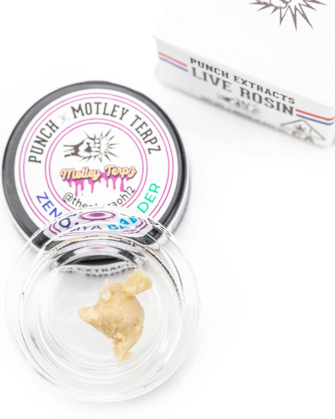 Punch - Live Rosin - Zendaya - Badder- Tier 3
