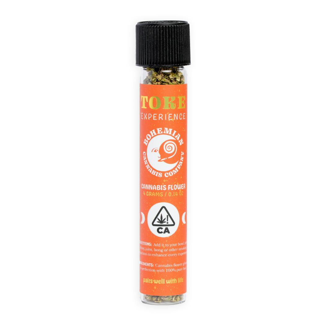 BOHEMIAN CANNABIS COMPANY - TOKE - CANNATONIC X BLUE DREAM - 4 GRAMS