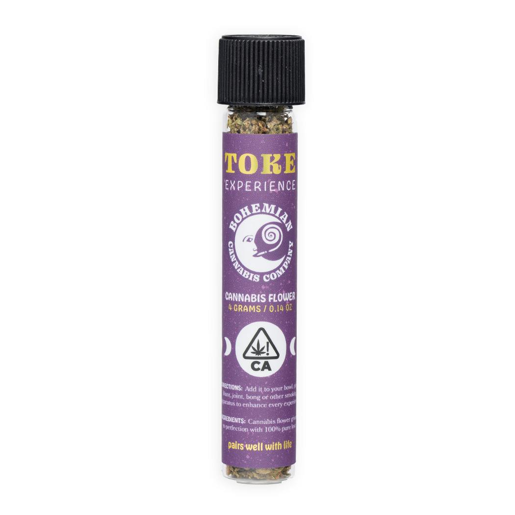 BOHEMIAN CANNABIS COMPANY - TOKE - CANNATONIC X OG - 4 GRAMS