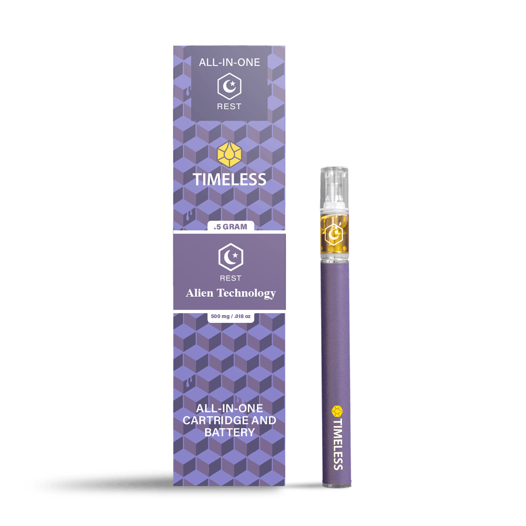 Timeless Alien Technology 500mg Vape Cartridge All-In-One (Rest)