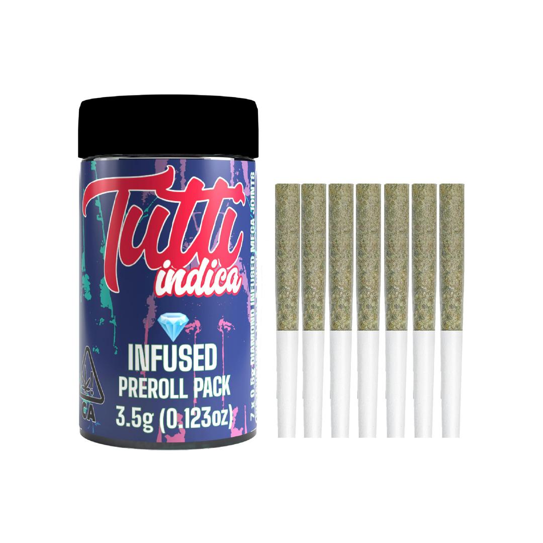 Blackberry Kush - Diamond Infused Pre-Roll 7pk - 3.54g
