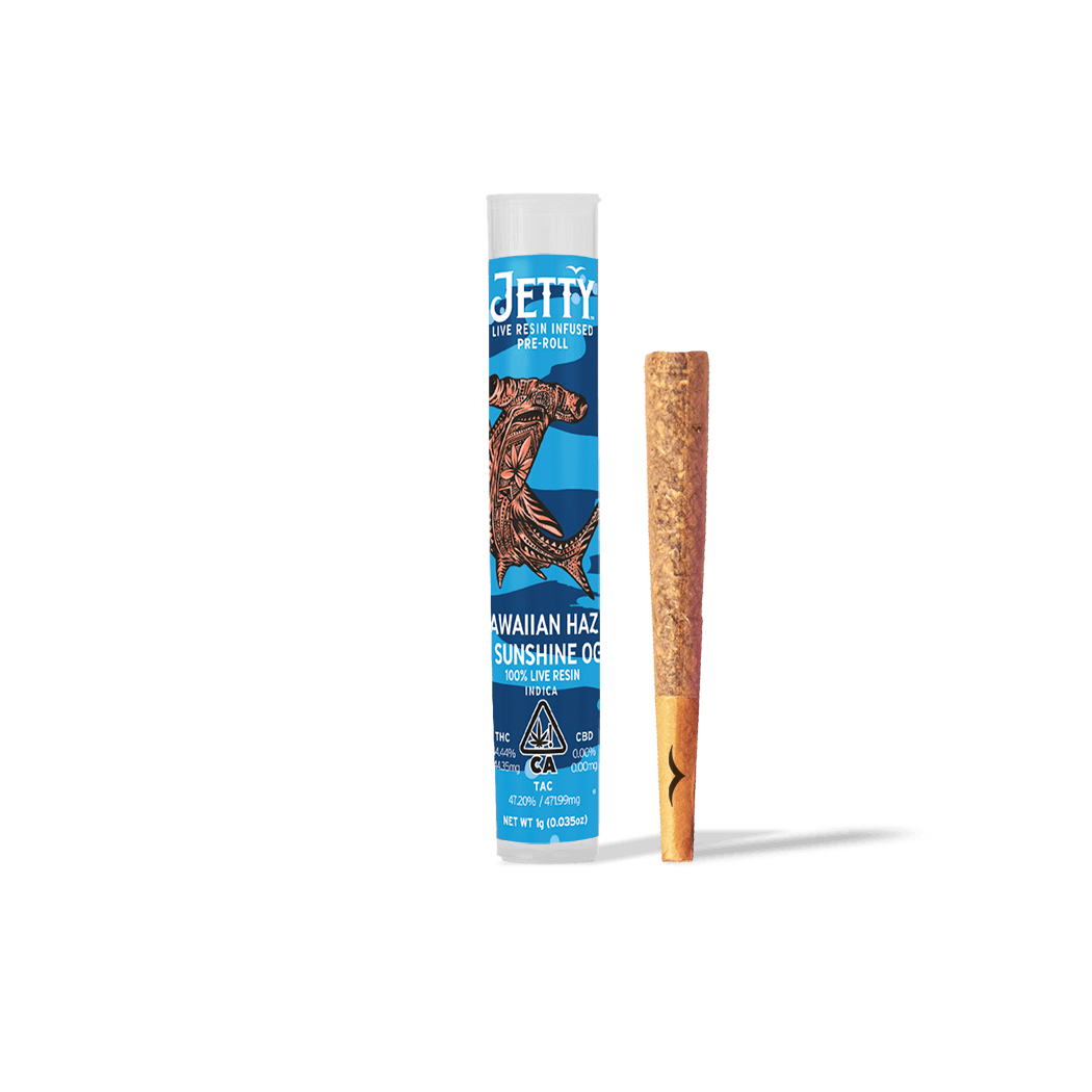 Hawaiian Haze x Sunshine OG Pre-Roll Live Resin Infused 1g
