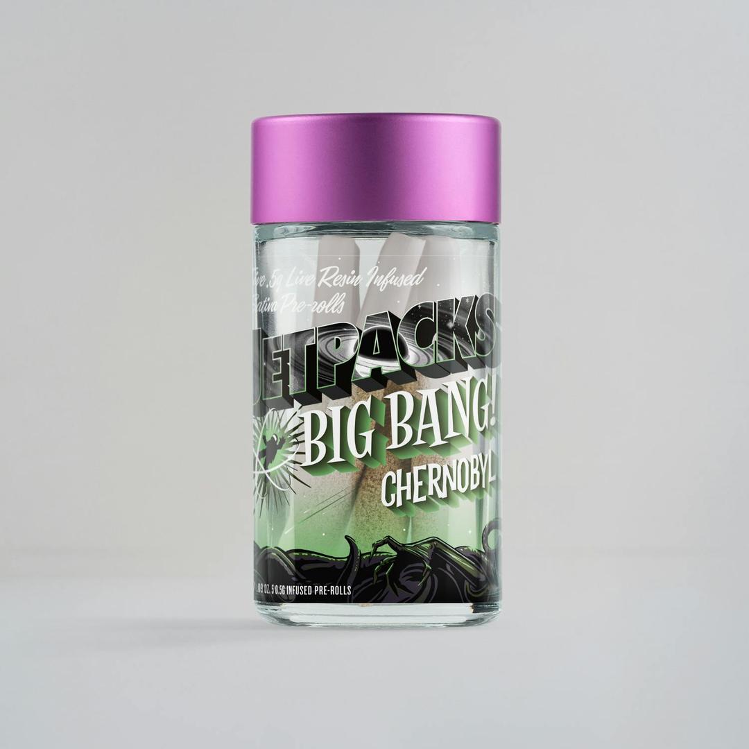Chernobyl Big Bang (2.5G Infused Pack, Live Resin & THCA Diamond)
