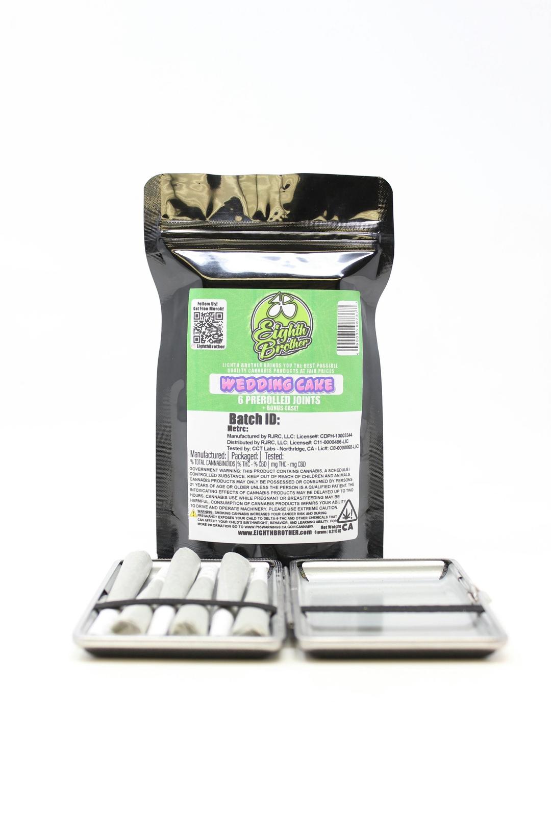 Wedding Case Preroll Case (6 - 1 G Prerolls)