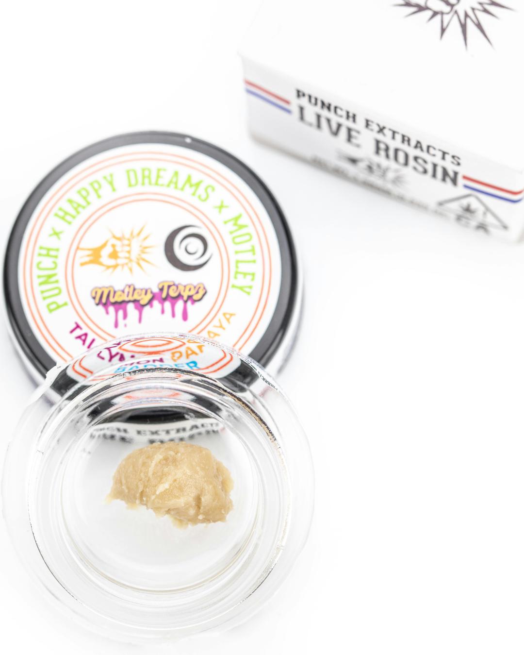 Punch - Live Rosin - Tallymon Papaya - Badder (1g) - Tier 4