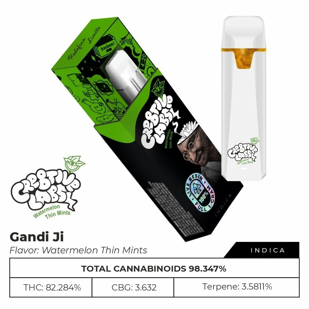Tropical Wedding (Hybrid) - 100% Whole Plant Live Resin 1Gr Disposable