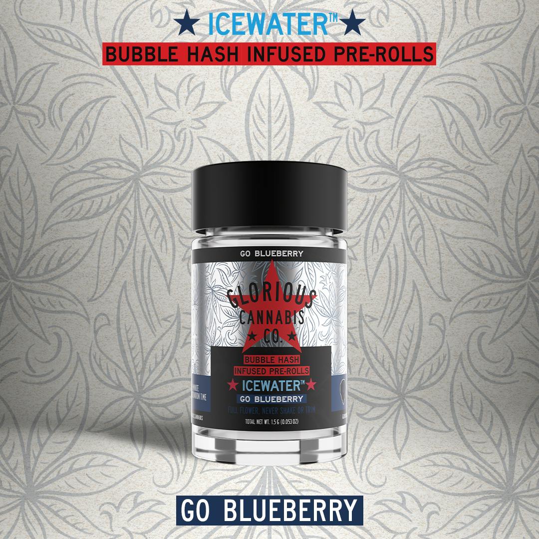 Go Blueberry Multi Pack | Bubble Hash Infused | Glorious Cannabis Co.