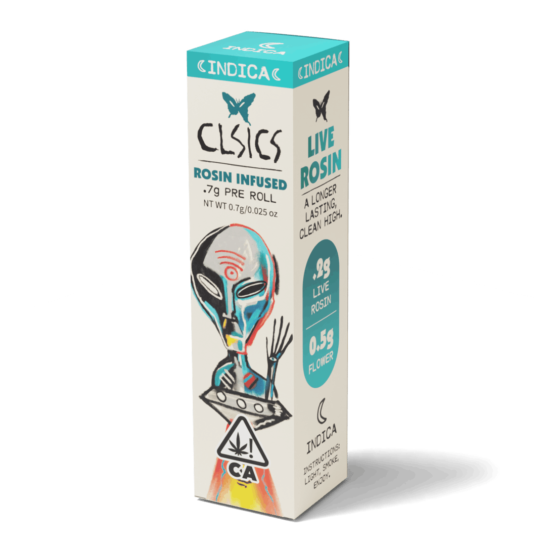 Ghost Vapor - .7g Rosin Infused Pre Roll