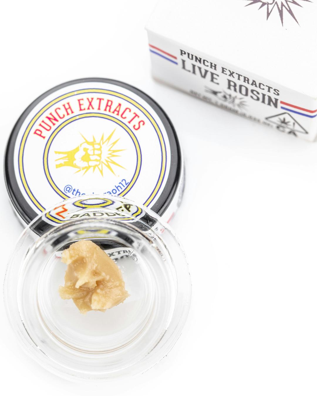 Punch - Live Rosin - Z - Badder (1g) - Tier 3