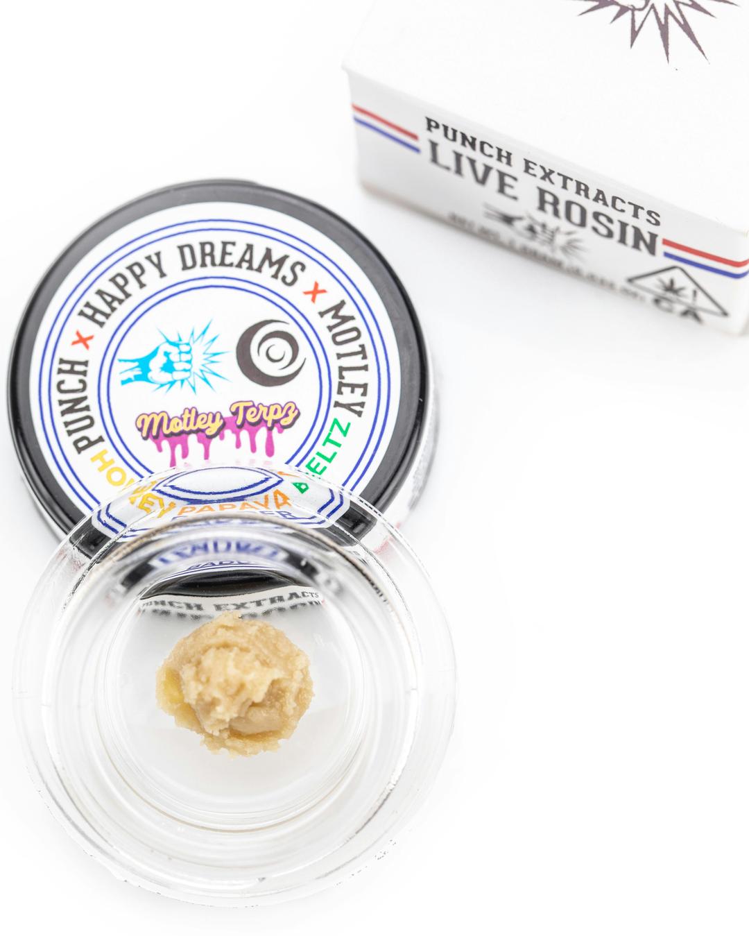 Punch - Live Rosin - Honey Papaya - Badder (1g) - Tier 3