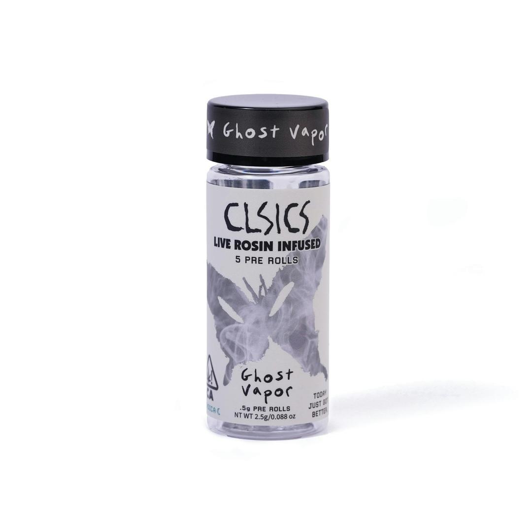 Ghost Vapor - 5Pk .5g Rosin Infused Pre Rolls