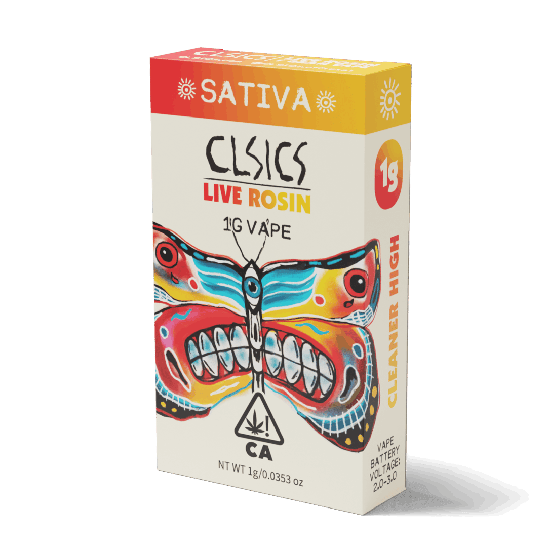 Blue Crack - Live Rosin Vape Cartridge 1g