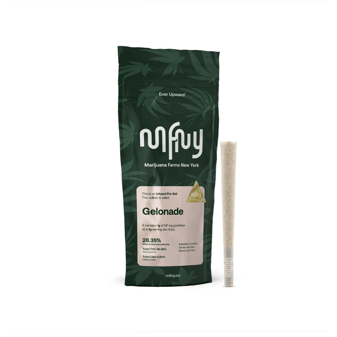 Gelonade & Apple Fritter Water Hash Infused Pre-Roll | 1g