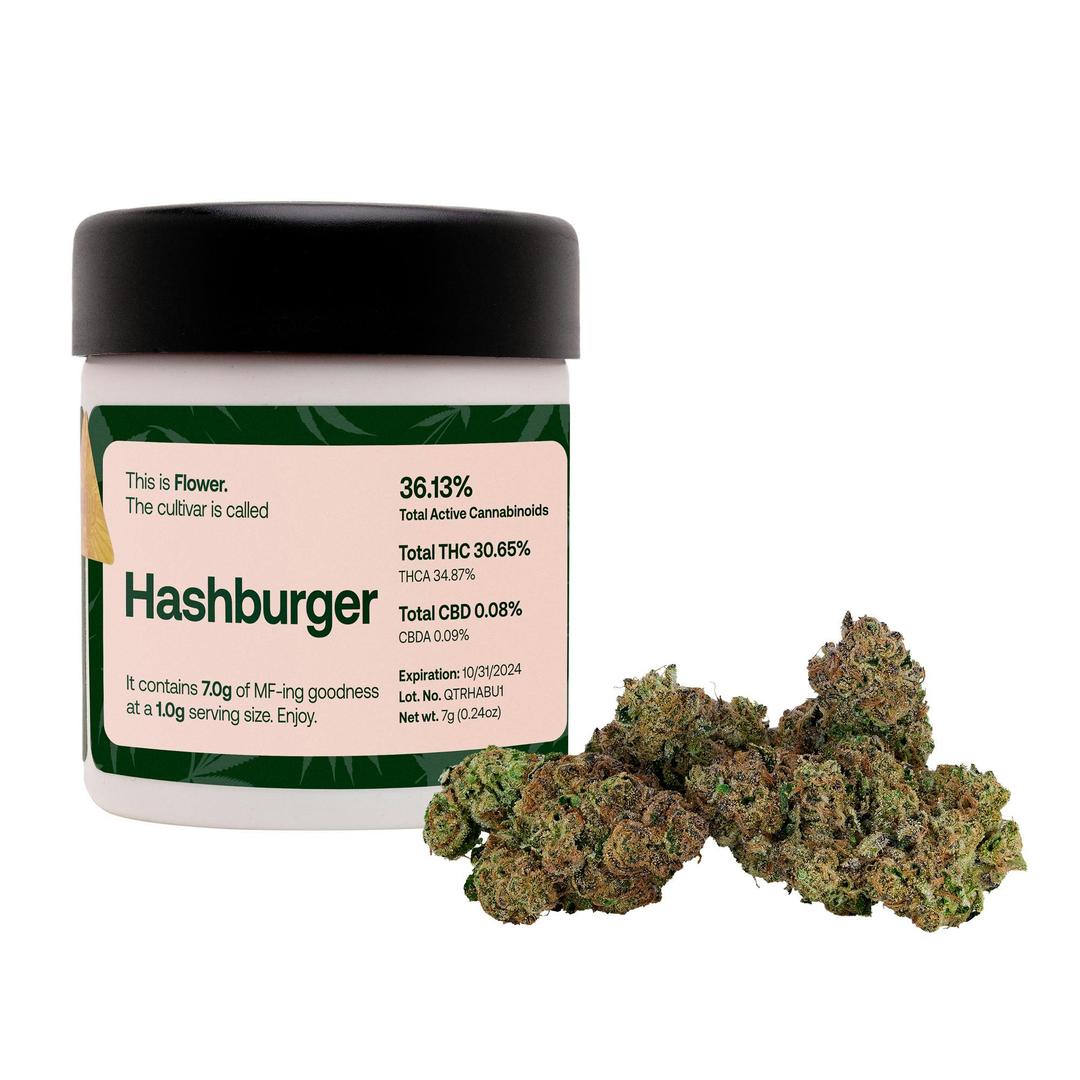 Hash Burger Flower
