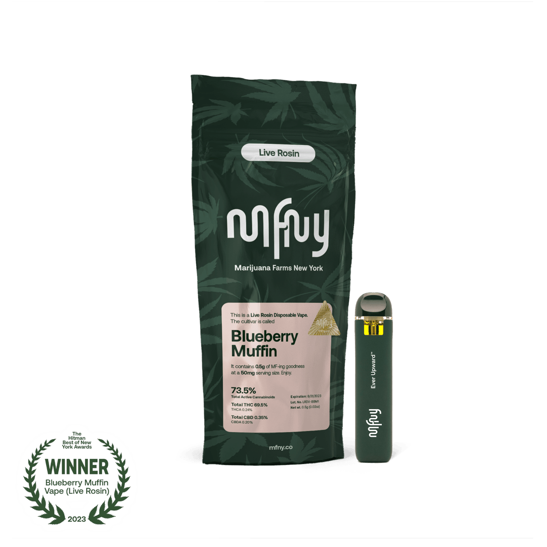 Blueberry Muffin Live Rosin Disposable Vape