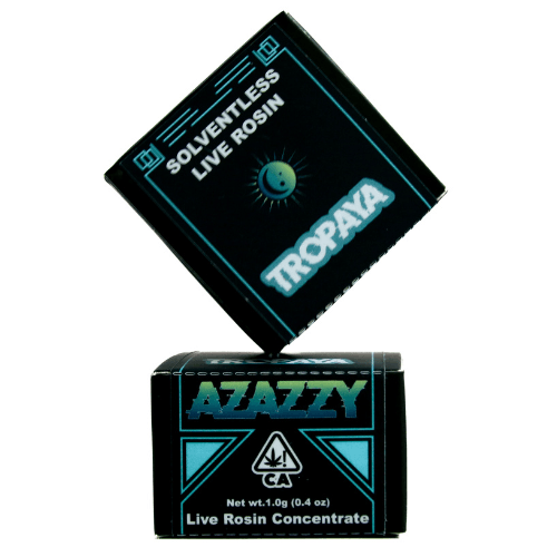Azazzy - Solventless Live Rosin Badder - 1.0G Jar - Tropaya T2 (I)