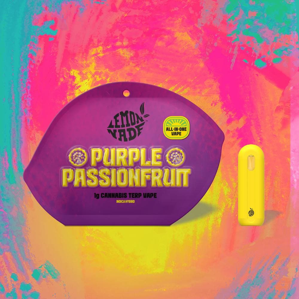 Lemonnade - 1g AIO Cannabis Terp - Purple Passionfruit
