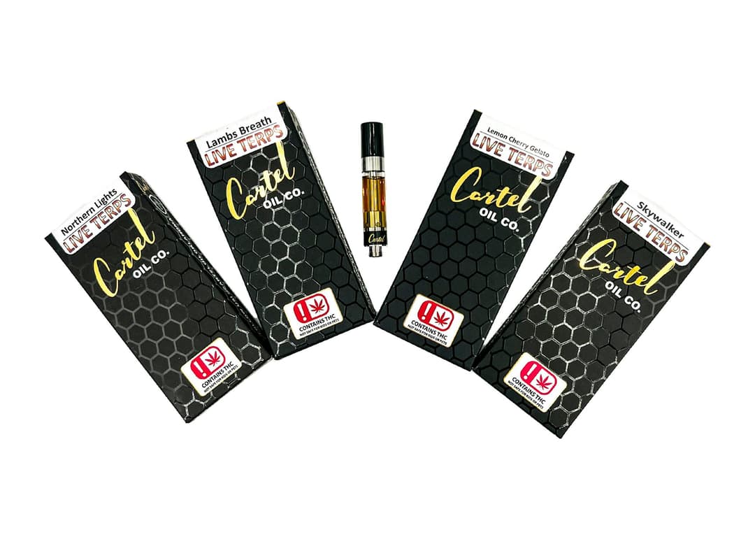 Cartel Oil Co | Live Terps Cart | Hybrid | Blue Burst | 1g