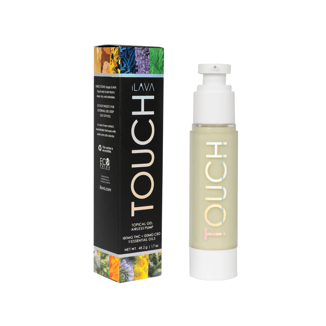 iLAVA Touch Airless Pump 1.7oz (180mg THC/150mg CBD) - Hybrid