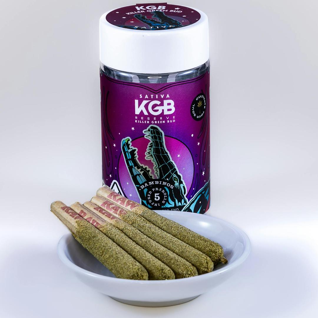 KGB RESERVE - BAMBINO 5 PACK - JACK HERER - 2.5 GRAMS