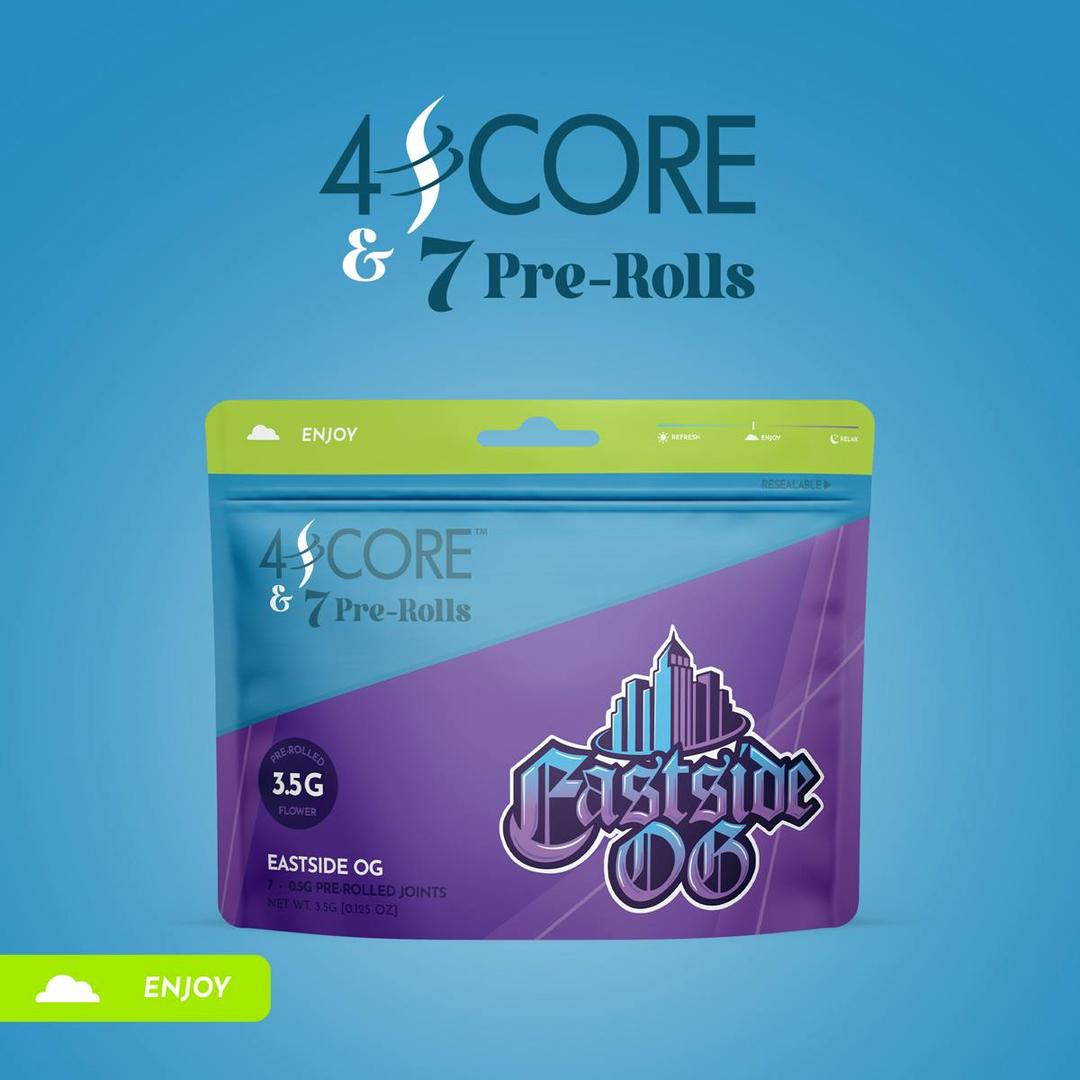 4SCORE & 7 Pre-Rolls - Eastiside OG
